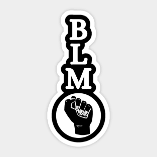 BLACK LIVES MATTER, BLM Sticker